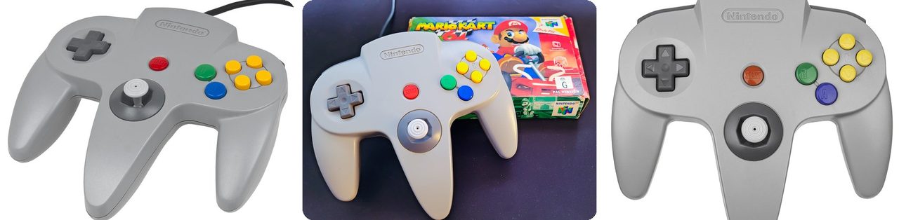Nintendo 64 controllers
